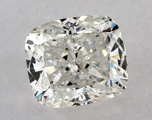 GIA 0.76 Carat H-VS2 Very Good Cut Cushion Modified Diamond